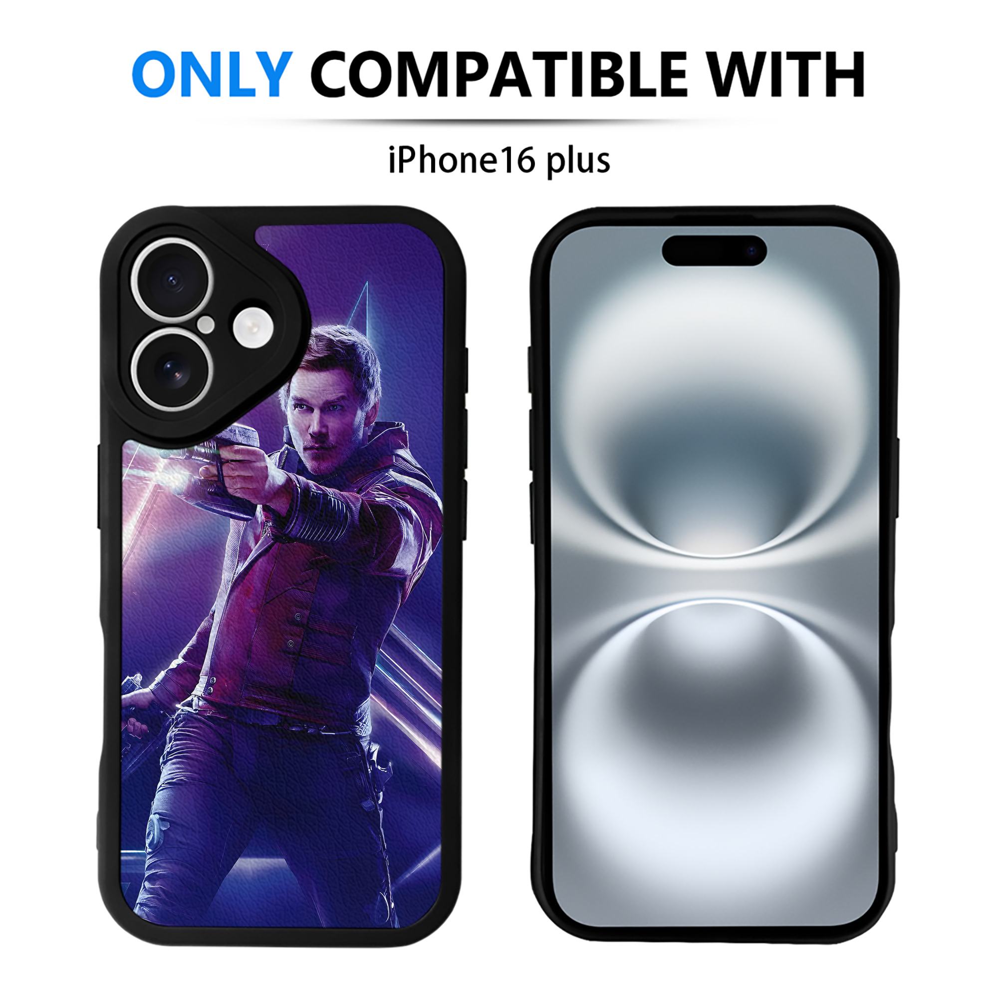 （画像用） アベンジャーズ The Avengers 【iPhone 16シリーズ対応】シリコンスマホケース（レザー調） 材質：シリコン
